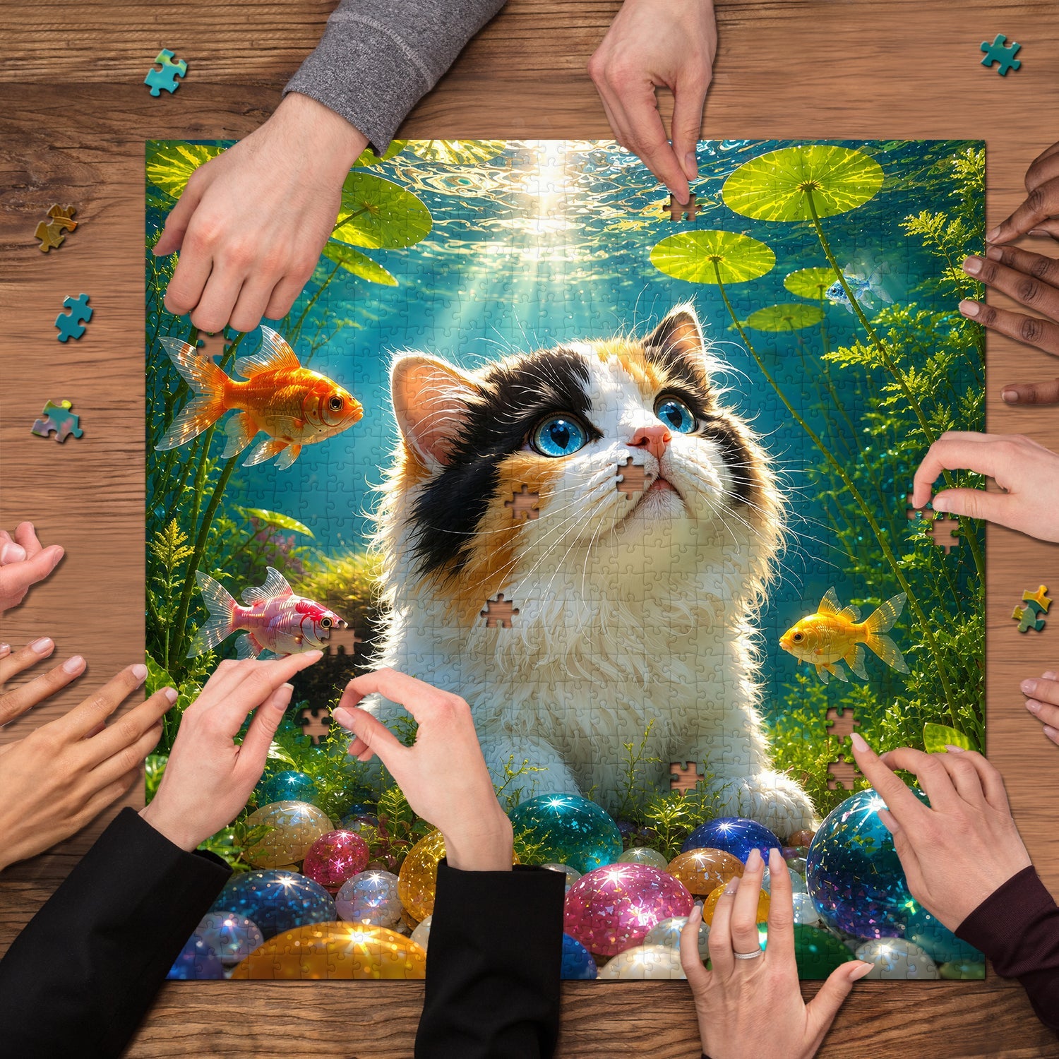Pond Dream Jigsaw Puzzle 1000 Pieces