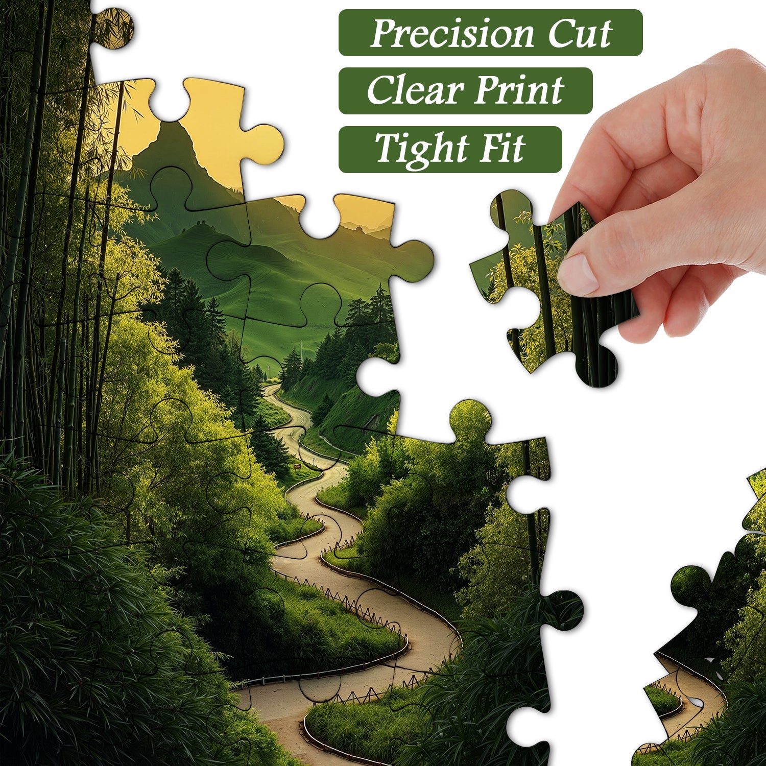 Silent Mountains Jigsaw Puzzle 1000 Pieces