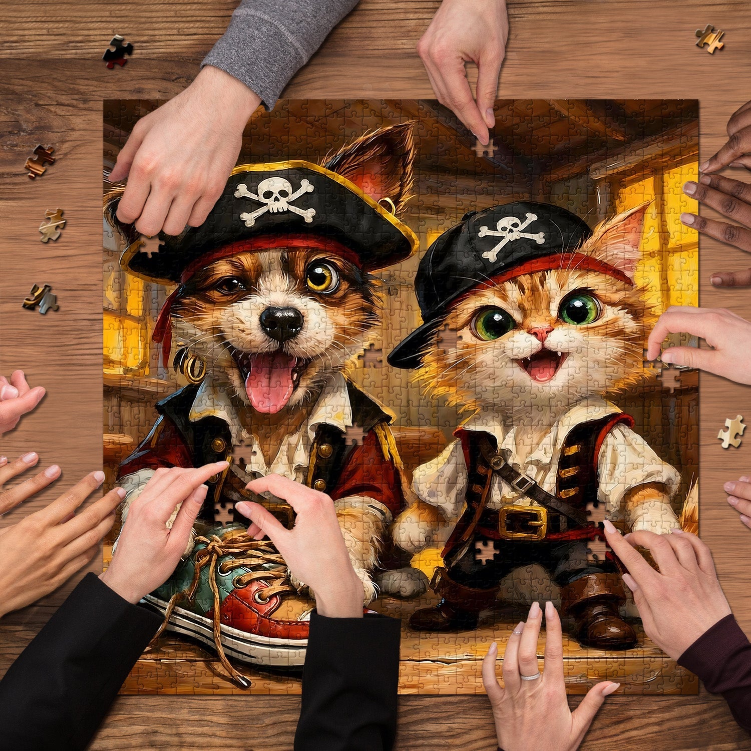 Seafaring Friends Jigsaw Puzzle 1000 Pieces