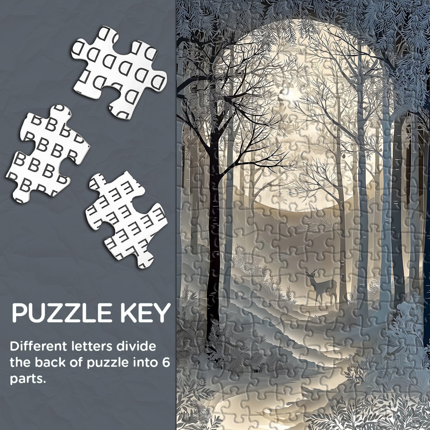 Pure White Realm Jigsaw Puzzle 1000 Pieces