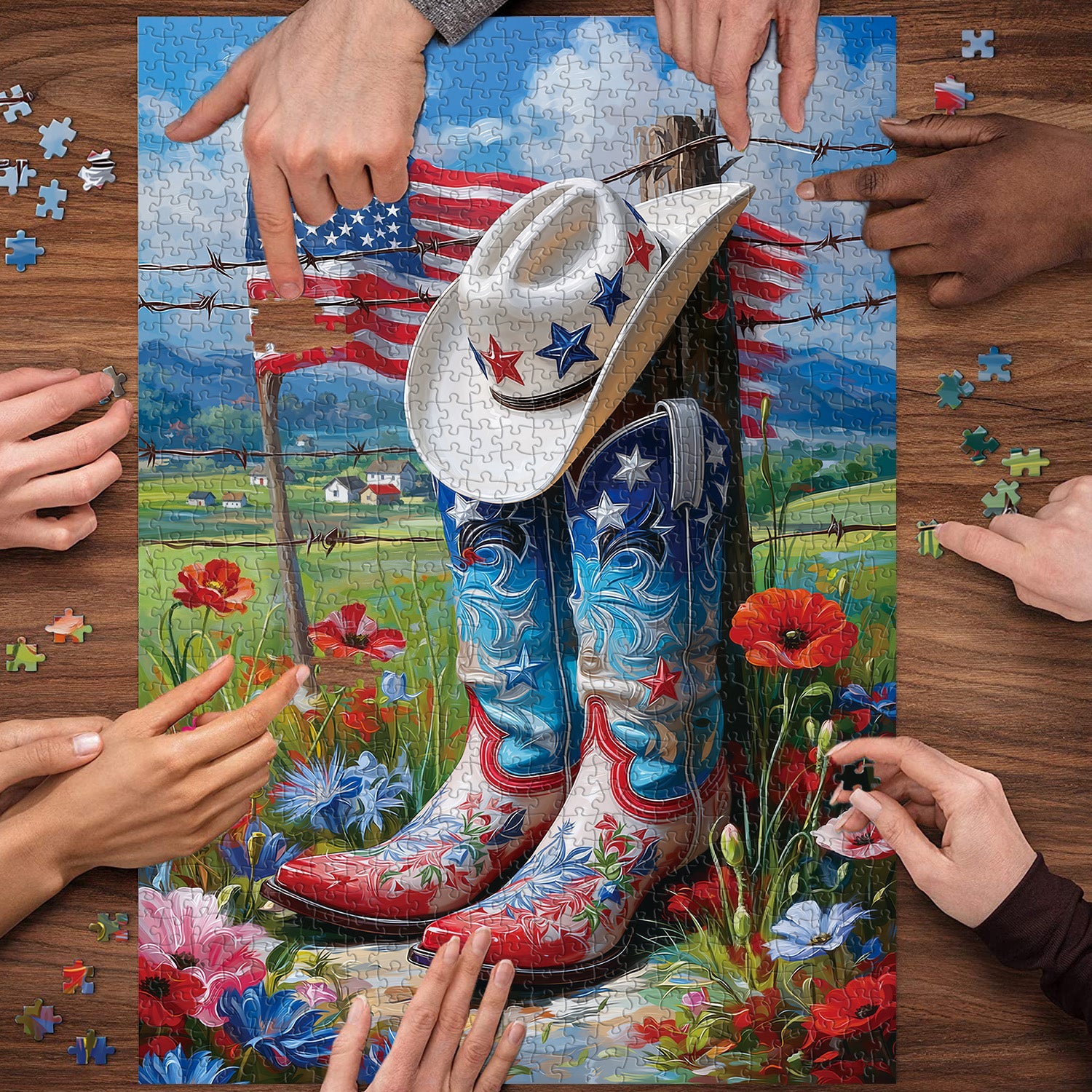 Puzzle Campo Libre 1000 Piezas