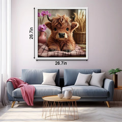Serene Calf Jigsaw Puzzles 1000 Pieces