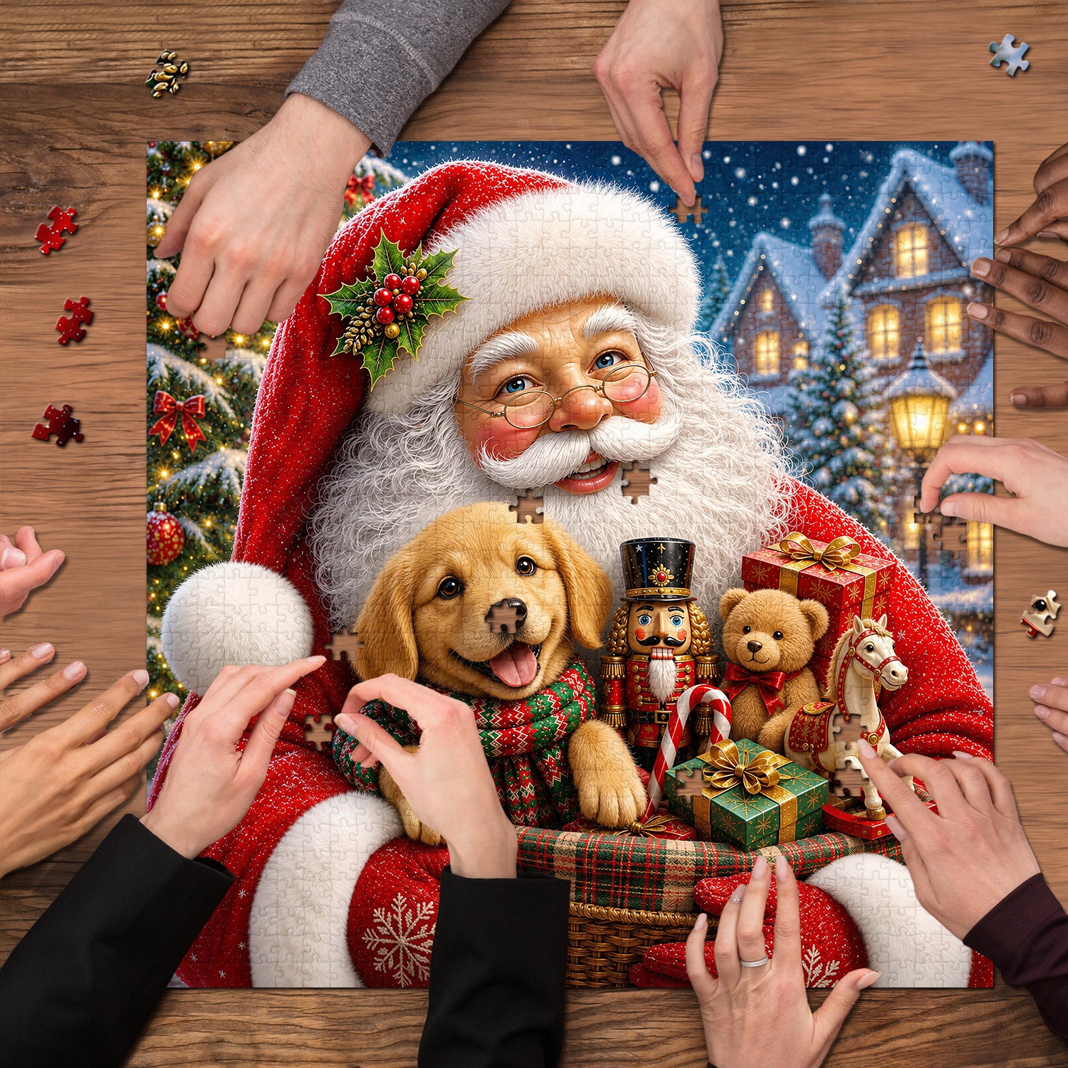 Christmas Gifts Jigsaw Puzzle 1000 Pieces