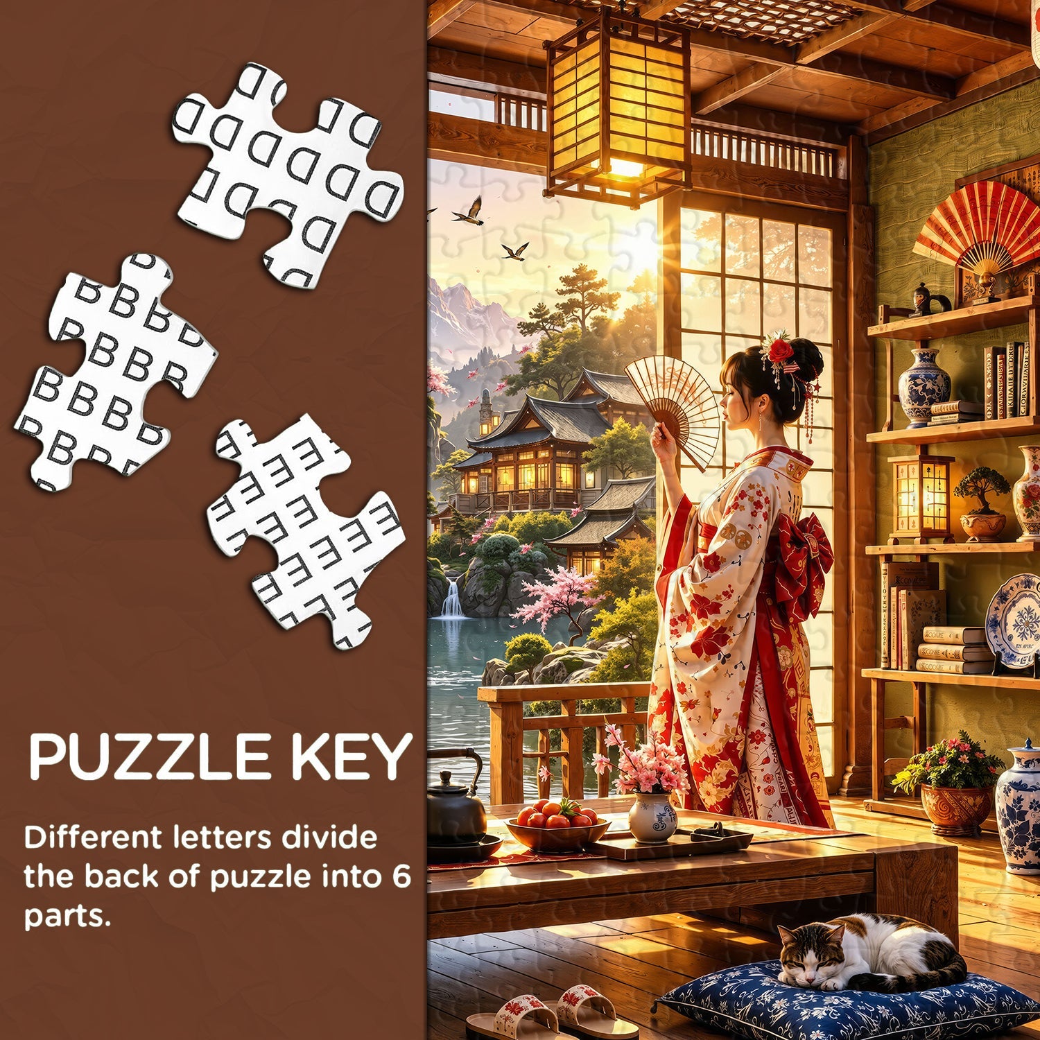 Japanese Tea Retreat Jigsaw Puzzle 1000 Pieces