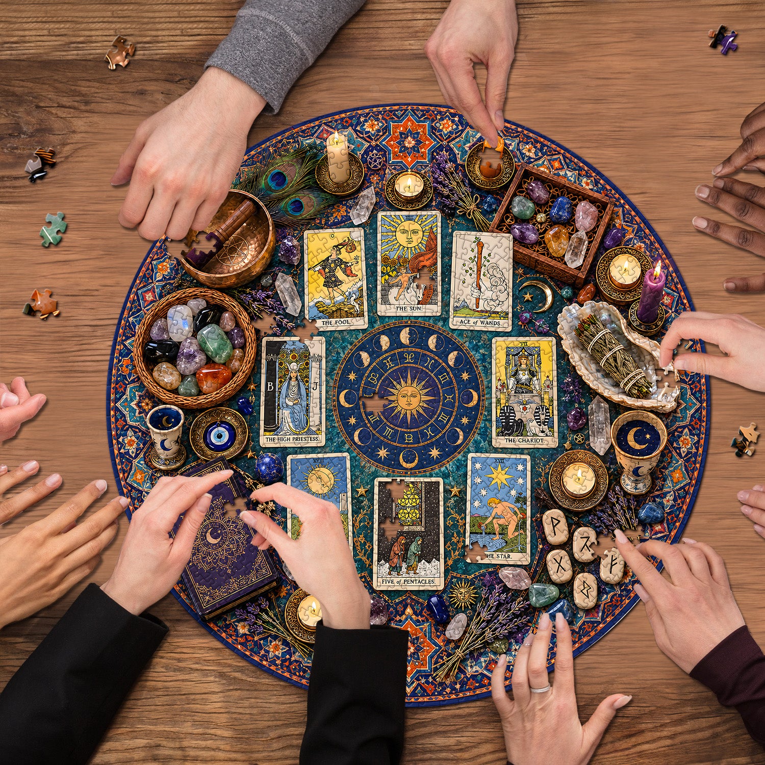 Diviner’s Table Jigsaw Puzzle 1000 Pieces