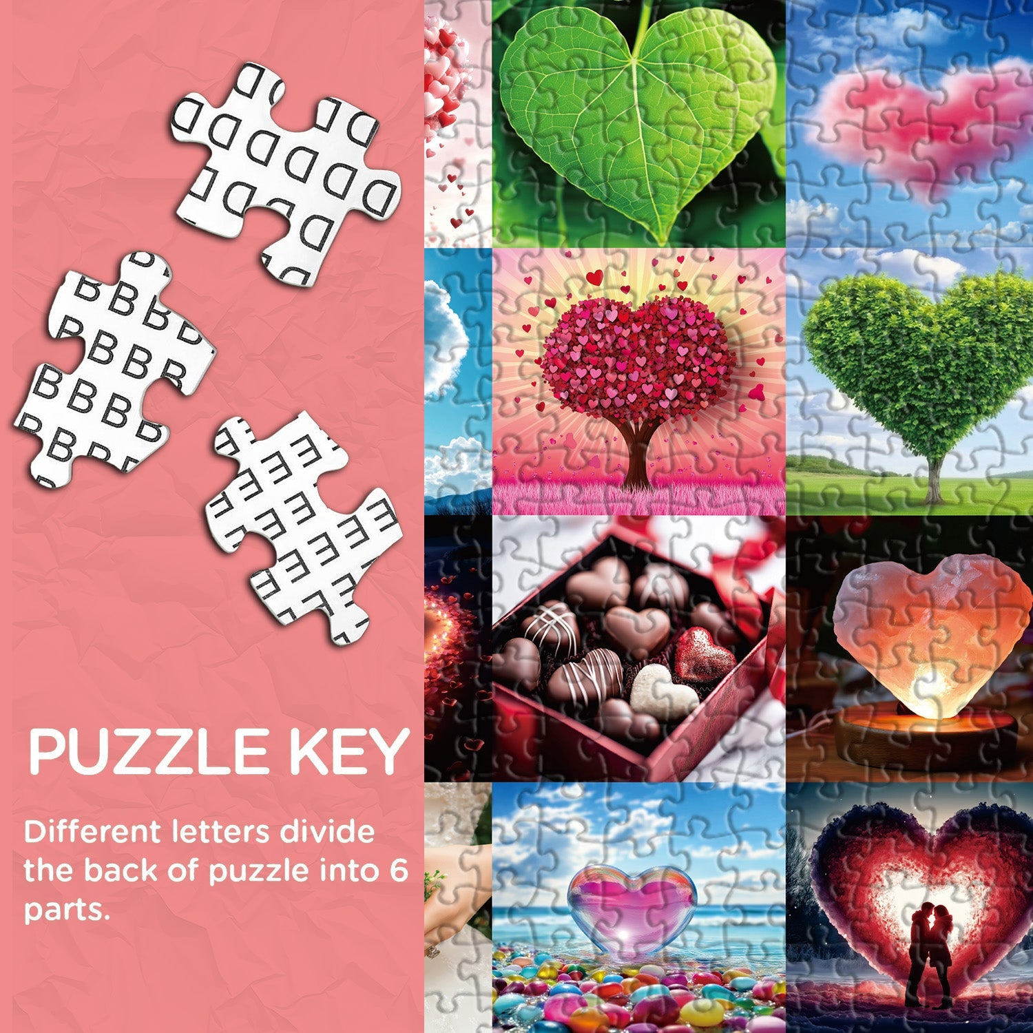 Puzzle Un monde d'amour 1000 pièces