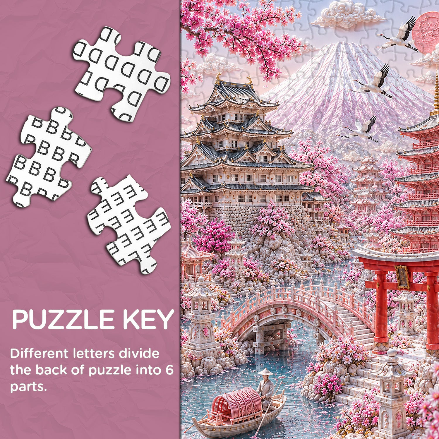 Sakura Wonderland Jigsaw Puzzle 1000 Pieces