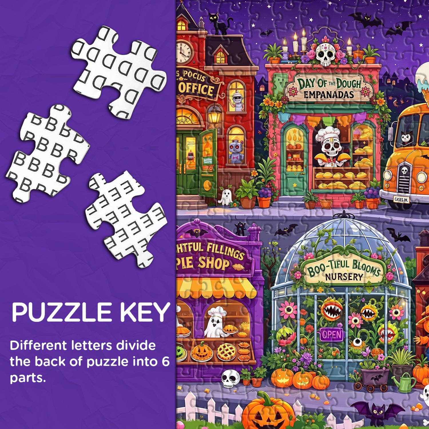 Halloween Strip Jigsaw Puzzle 1000 Pieces