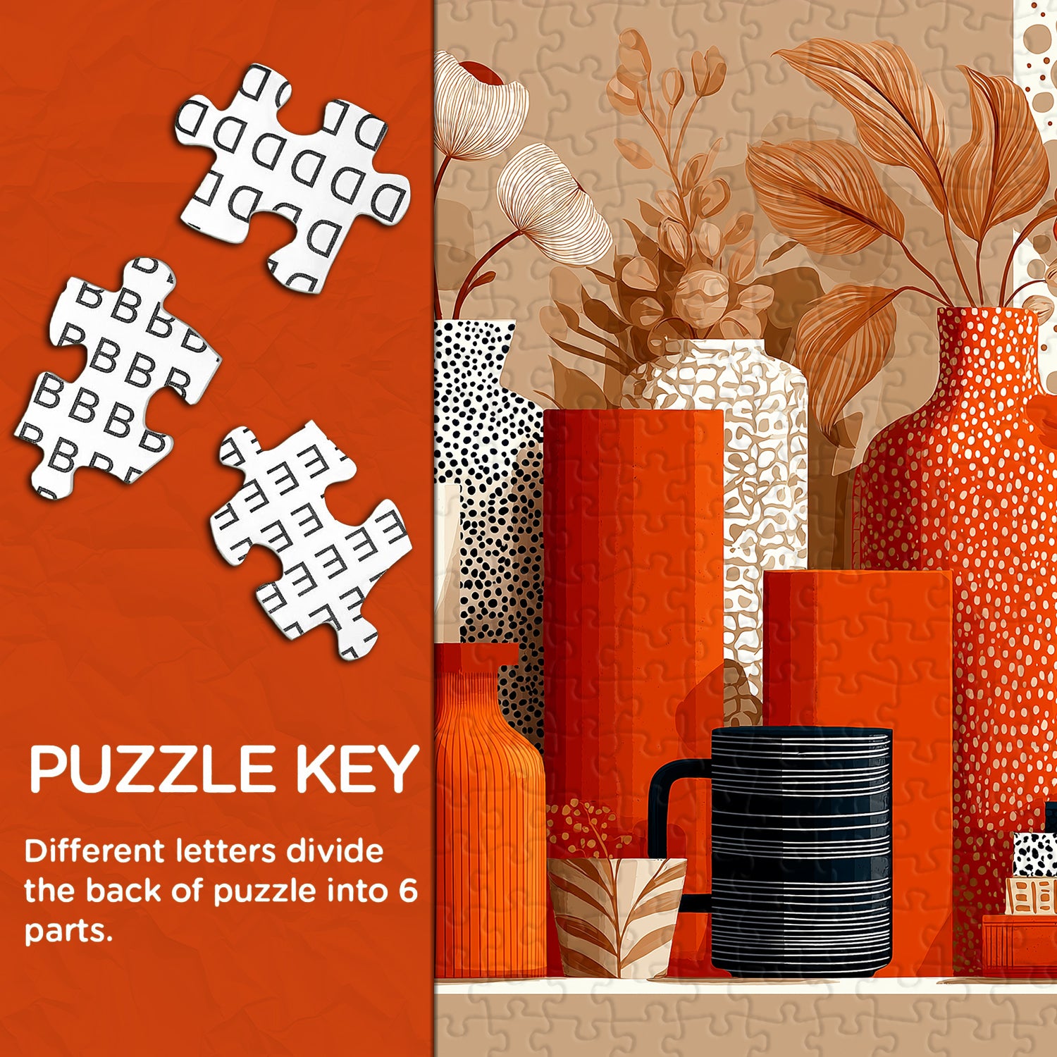 Burnt Orange Dreams Jigsaw Puzzle 1000 Pieces