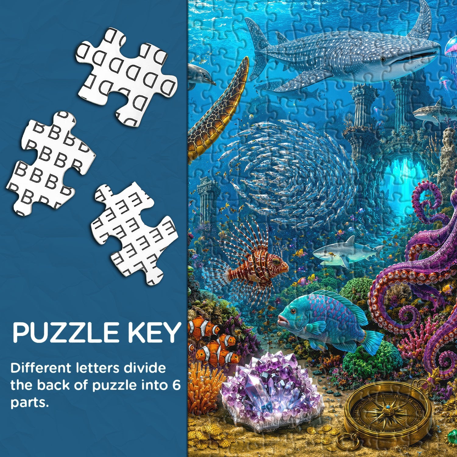 The Sunken Kingdom Jigsaw Puzzle 1000 Pieces