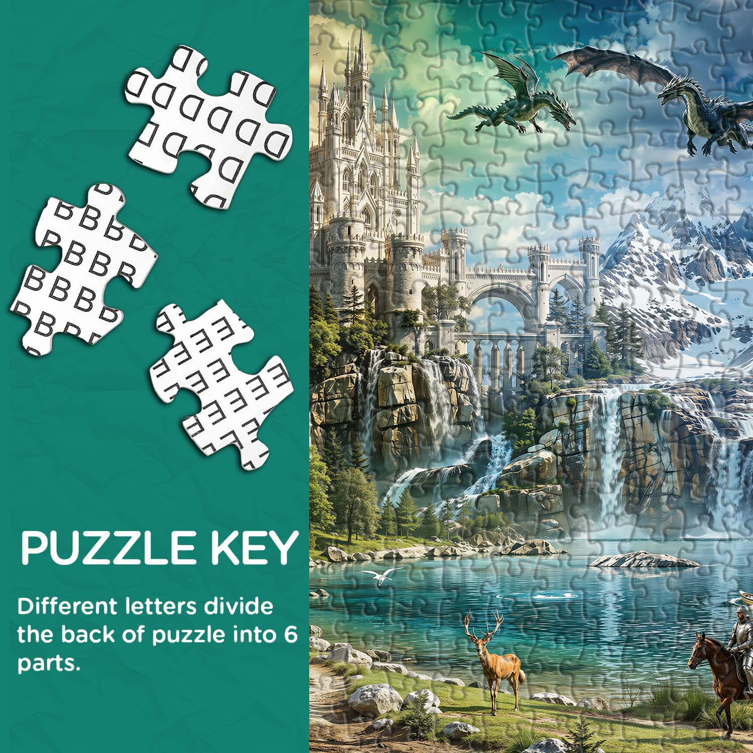 Fantasy Kingdom Jigsaw Puzzle 1000 Pieces