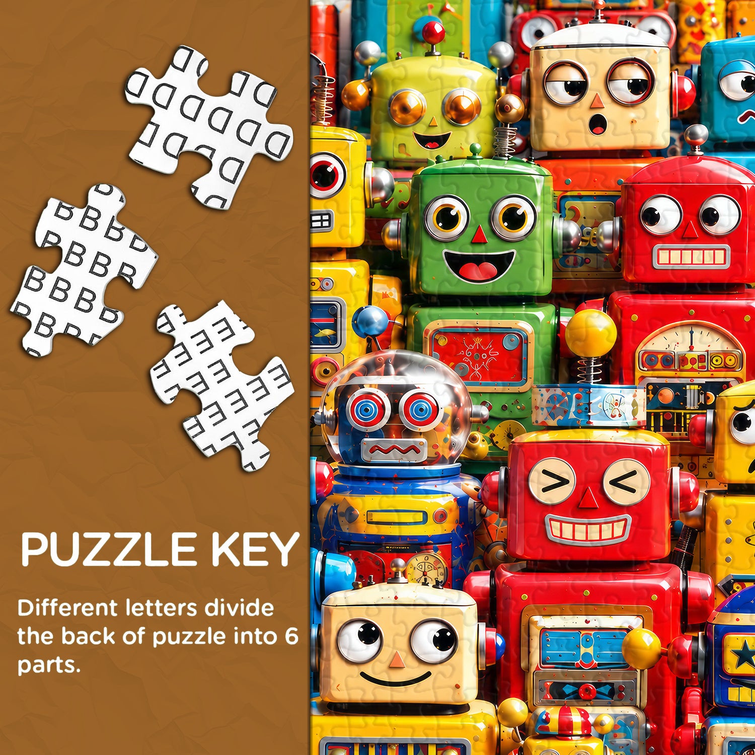 Robot Carnival Jigsaw Puzzle 1000 Pieces
