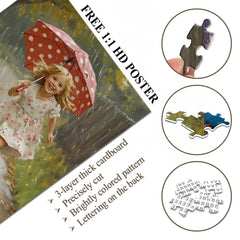 Rainy Day Joy Jigsaw Puzzle 1000 Pieces