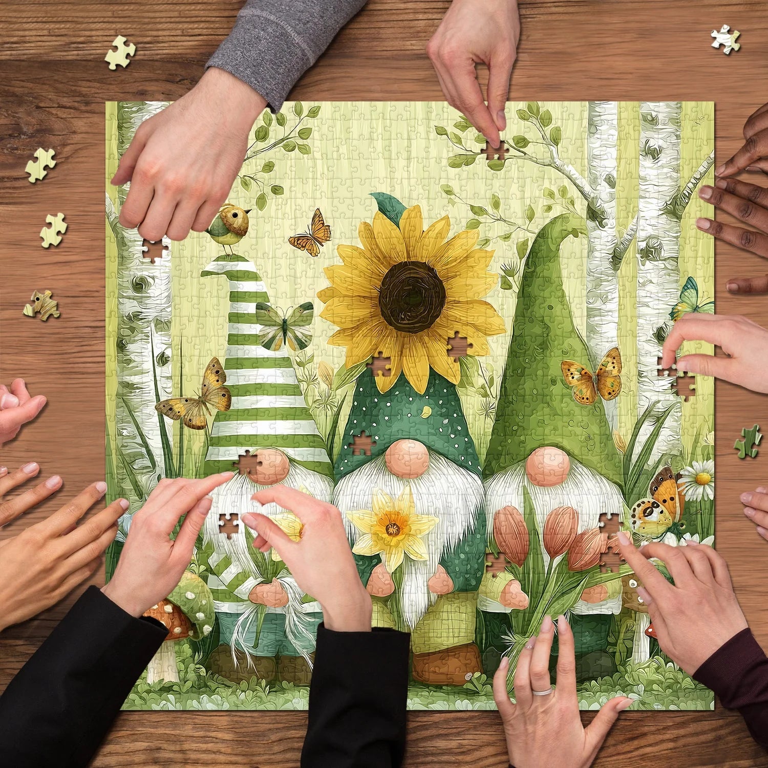 Spring Gnomes Puzzle 1000 Pizzle