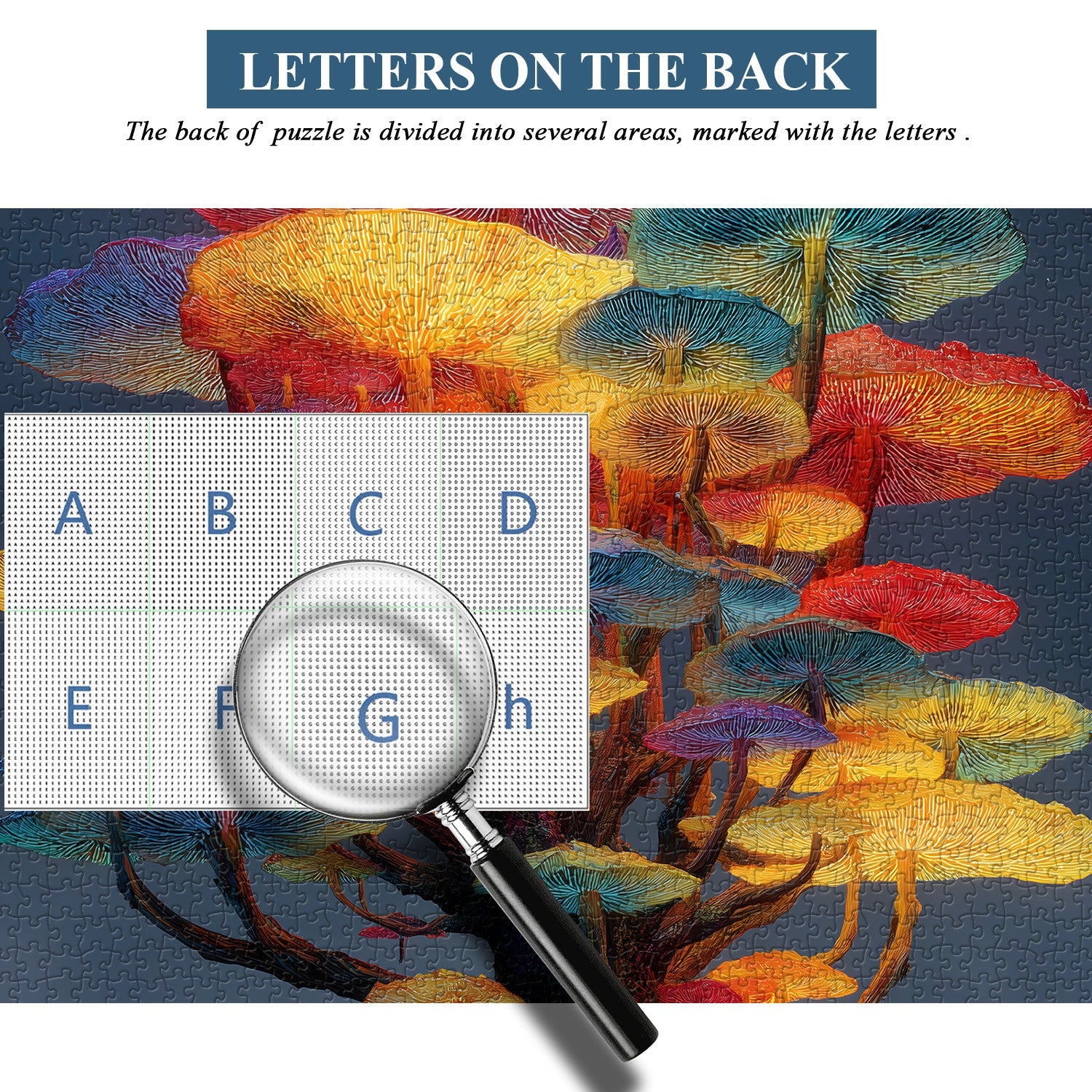 Mushroom Tree Jigsaw Puzzle 1000 Pieces