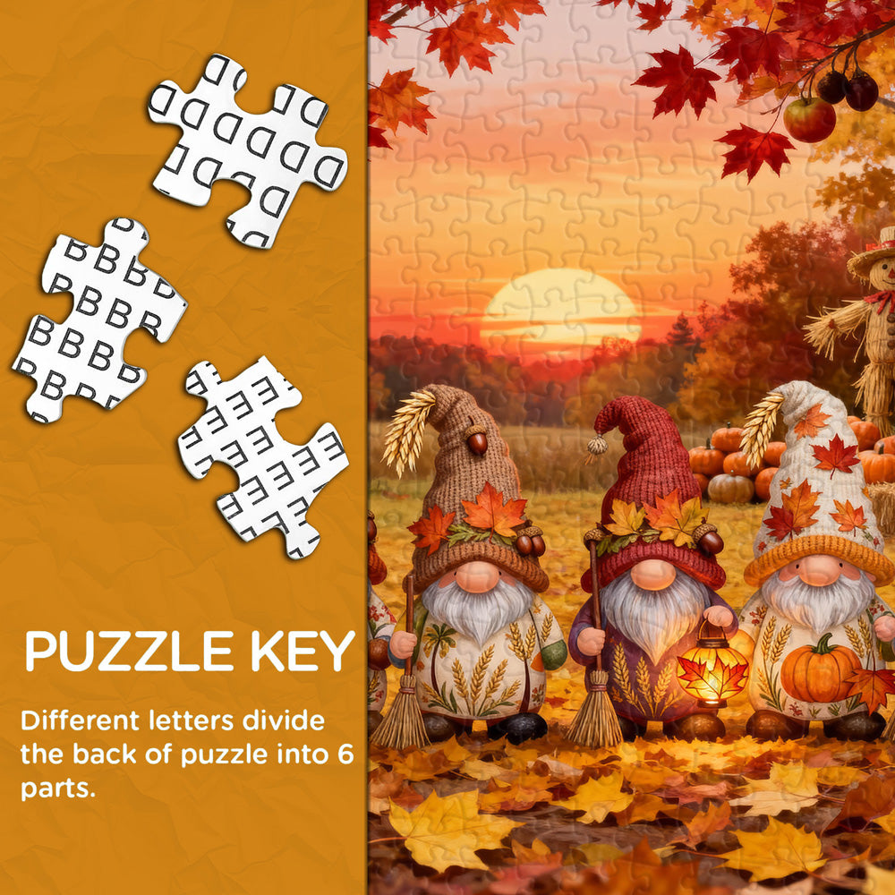 Puzzle Gnomes des Bois de la Récolte 1000 pièces
