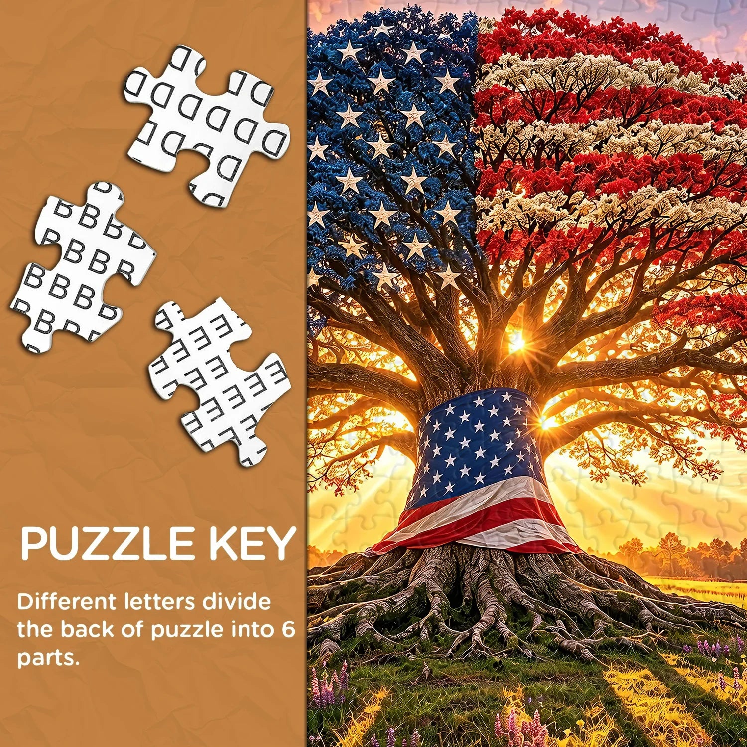Puzzle Liberty Root Oak 1000 pezzi