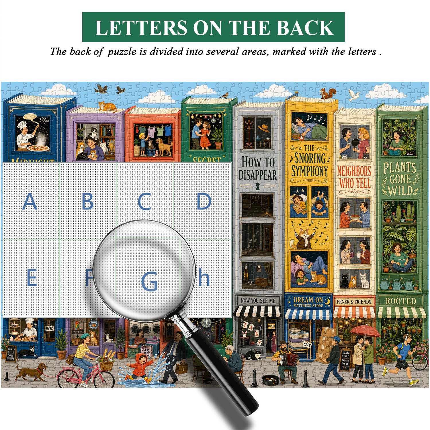 Storybook Street Jigsaw Puzzle 1000 Pieces