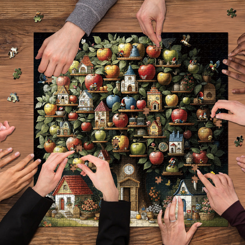 Puzzle de puzzle Apple Retreat de Dwarf 1000 pièces
