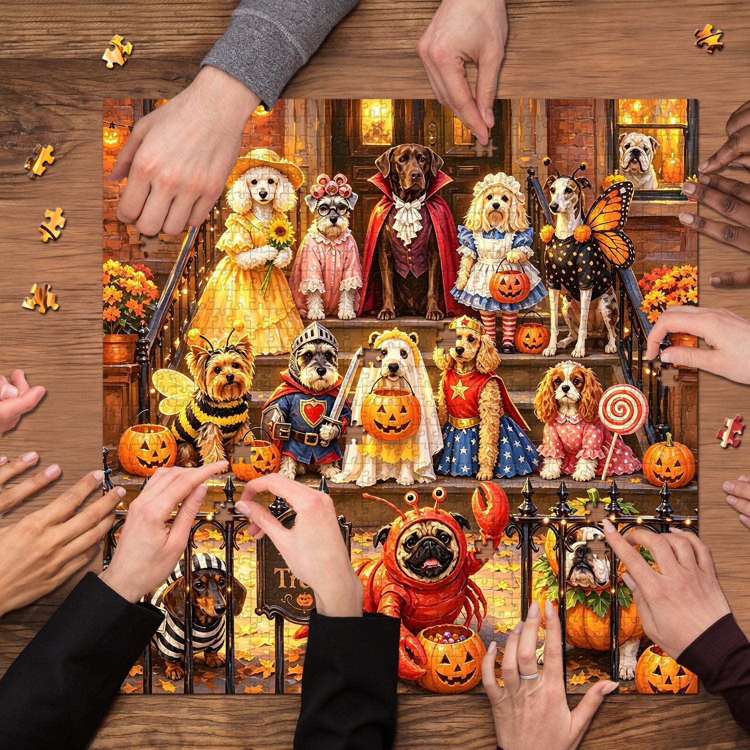 Halloween Masquerade Jigsaw Puzzle 1000 Pieces