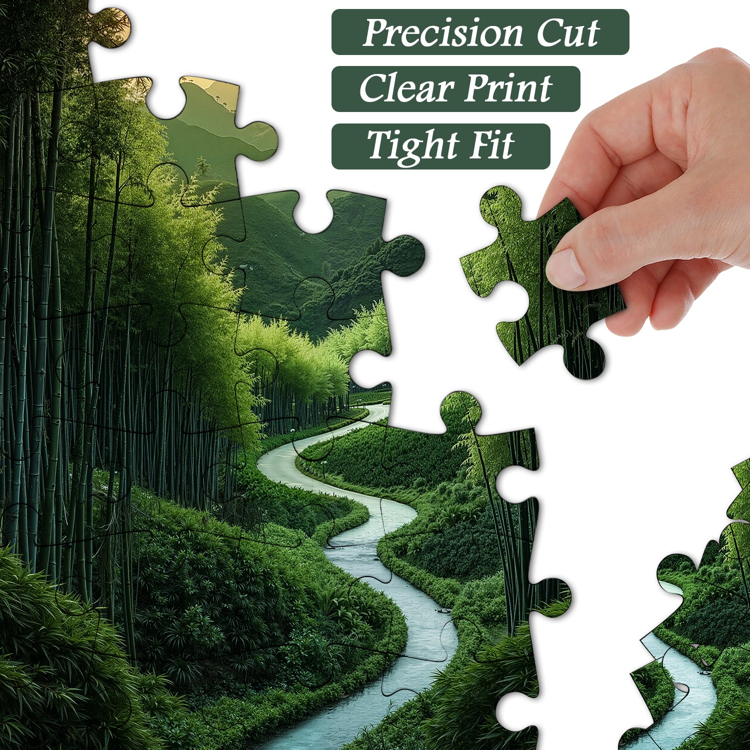 Bamboo Horizon Jigsaw Puzzle 1000 Pieces