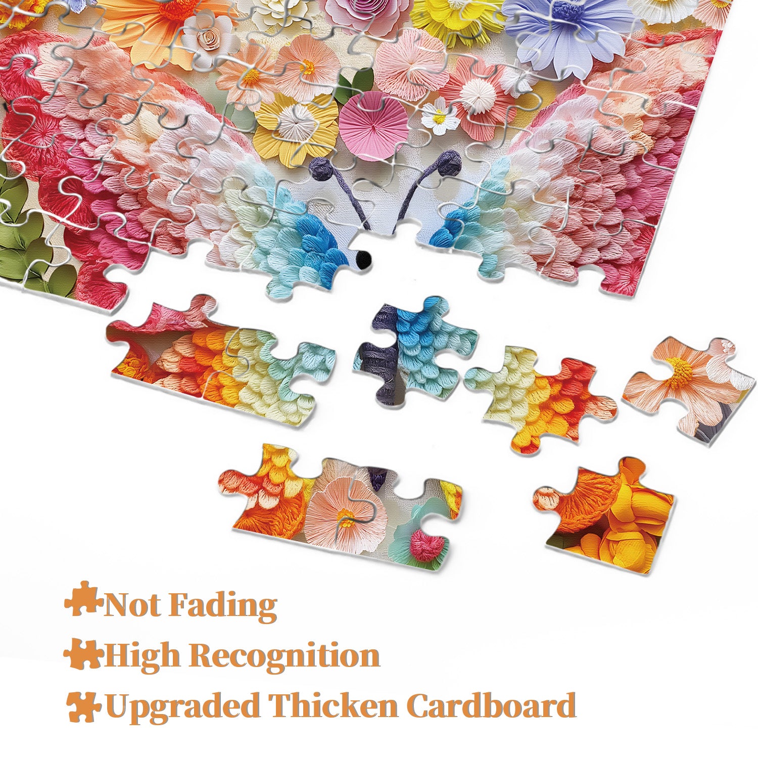 Butterfly Language Puzzle 1000 pièces