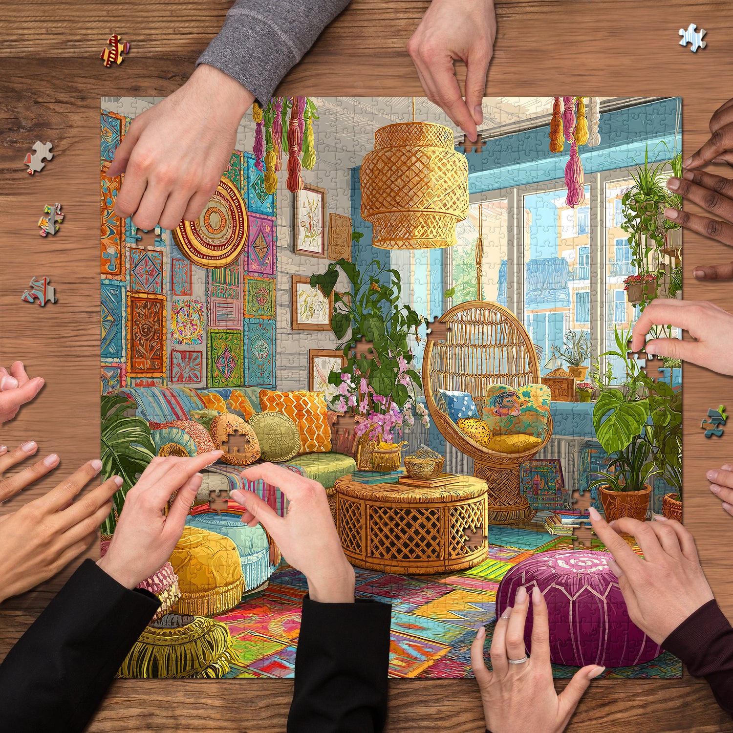 Puzzle Boho House da 1000 pezzi