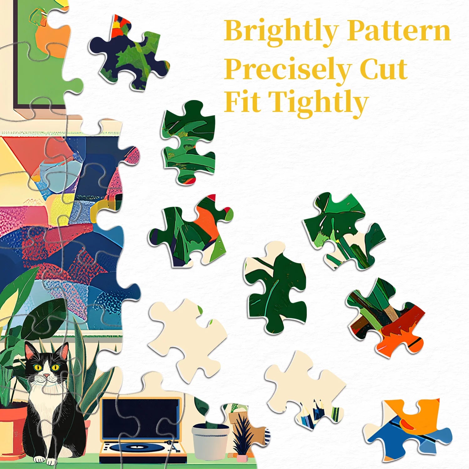 Colorful Room Jigsaw Puzzles 1000 Pieces