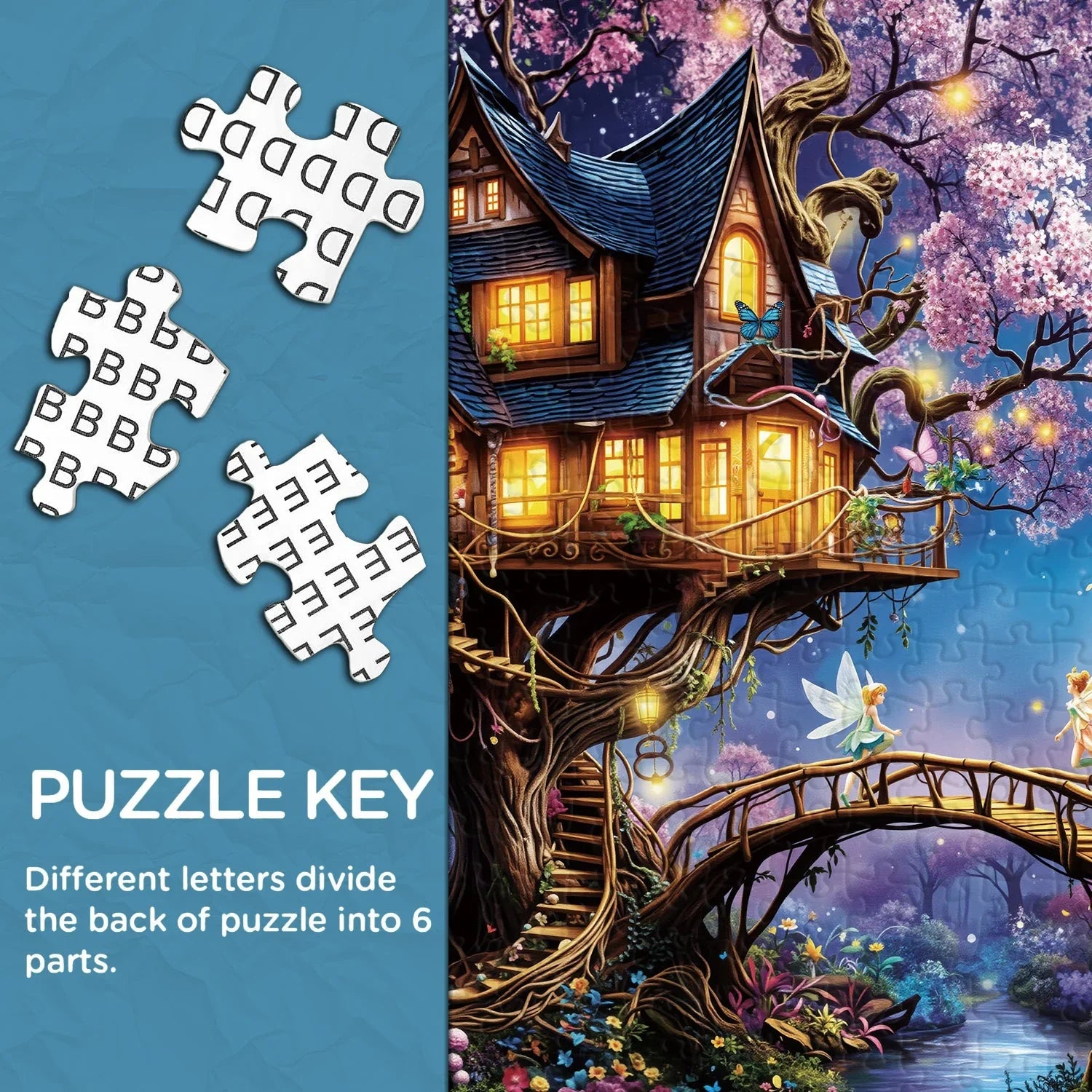 Puzzle Fairy Lodge 1000 Piezas