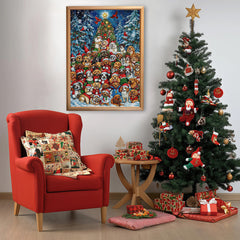 Christmas Canines Jigsaw Puzzle 1000 Pieces