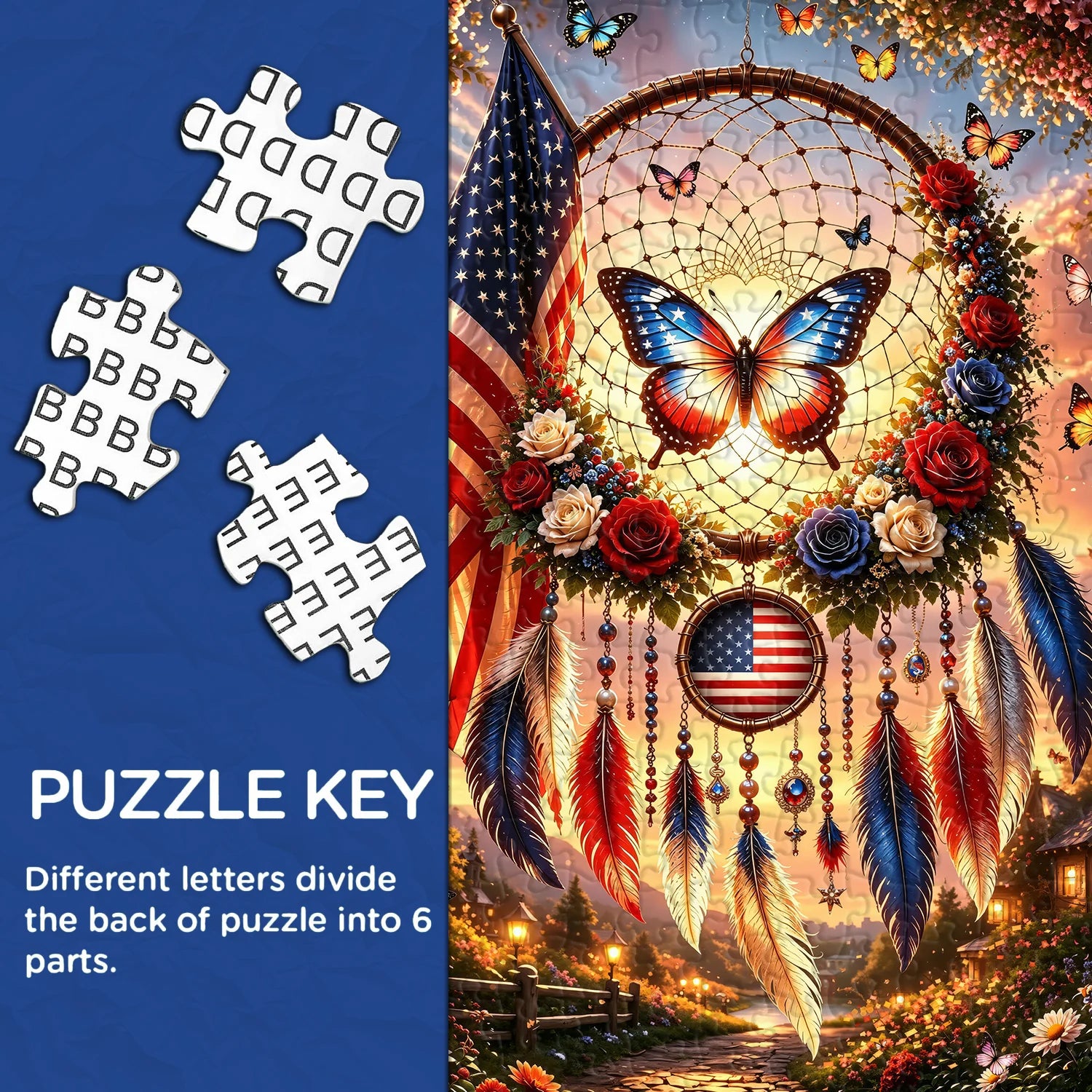Sternenhimmel-Traumfänger-Puzzle, 1000 Teile