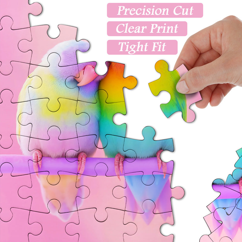 Rainbow Pare Bird Jigsaw Puzzle 1000 Piezas