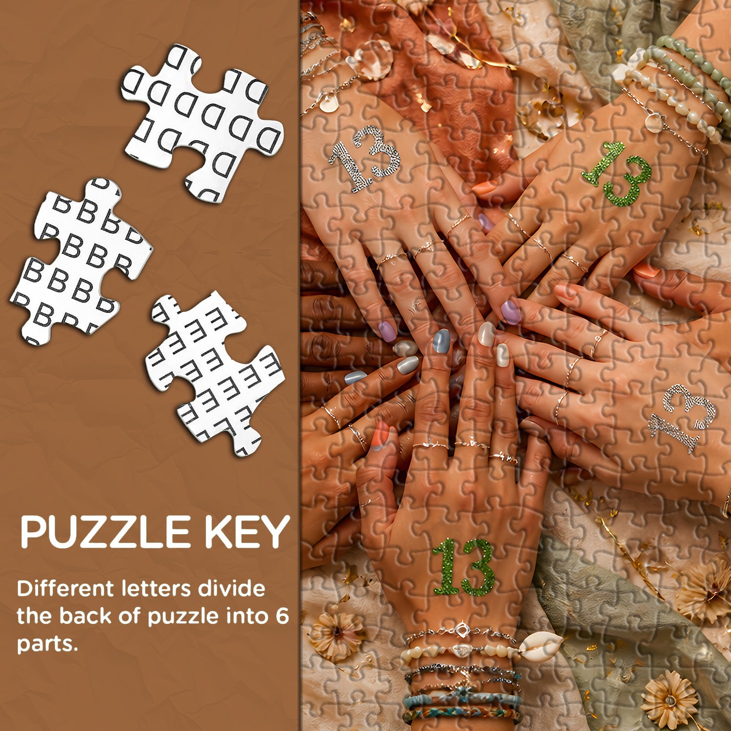 Thirteen Together Jigsaw Puzzle 1000 Pieces