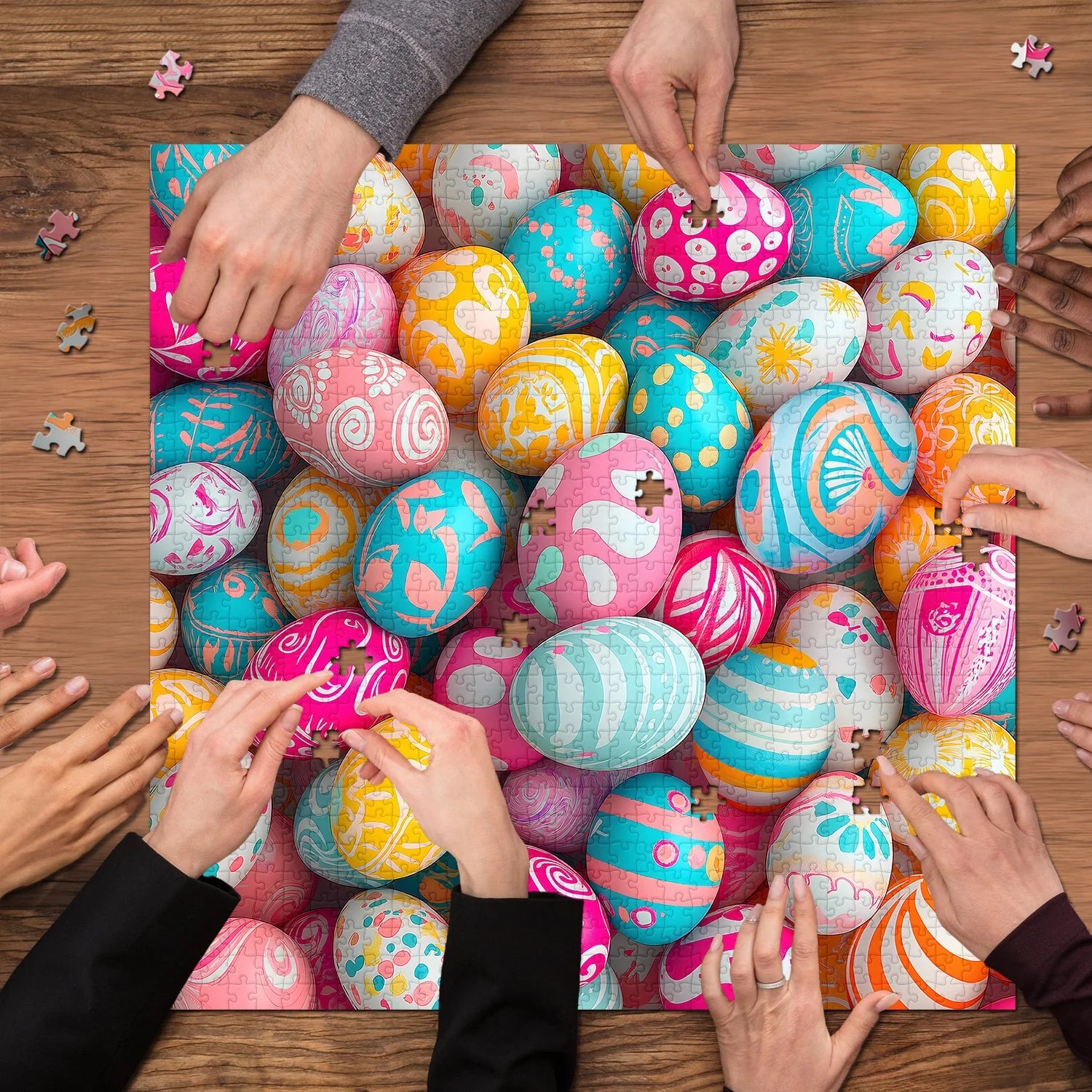 Easter Eggs Jigsaw Puzzle 1000 Pieces