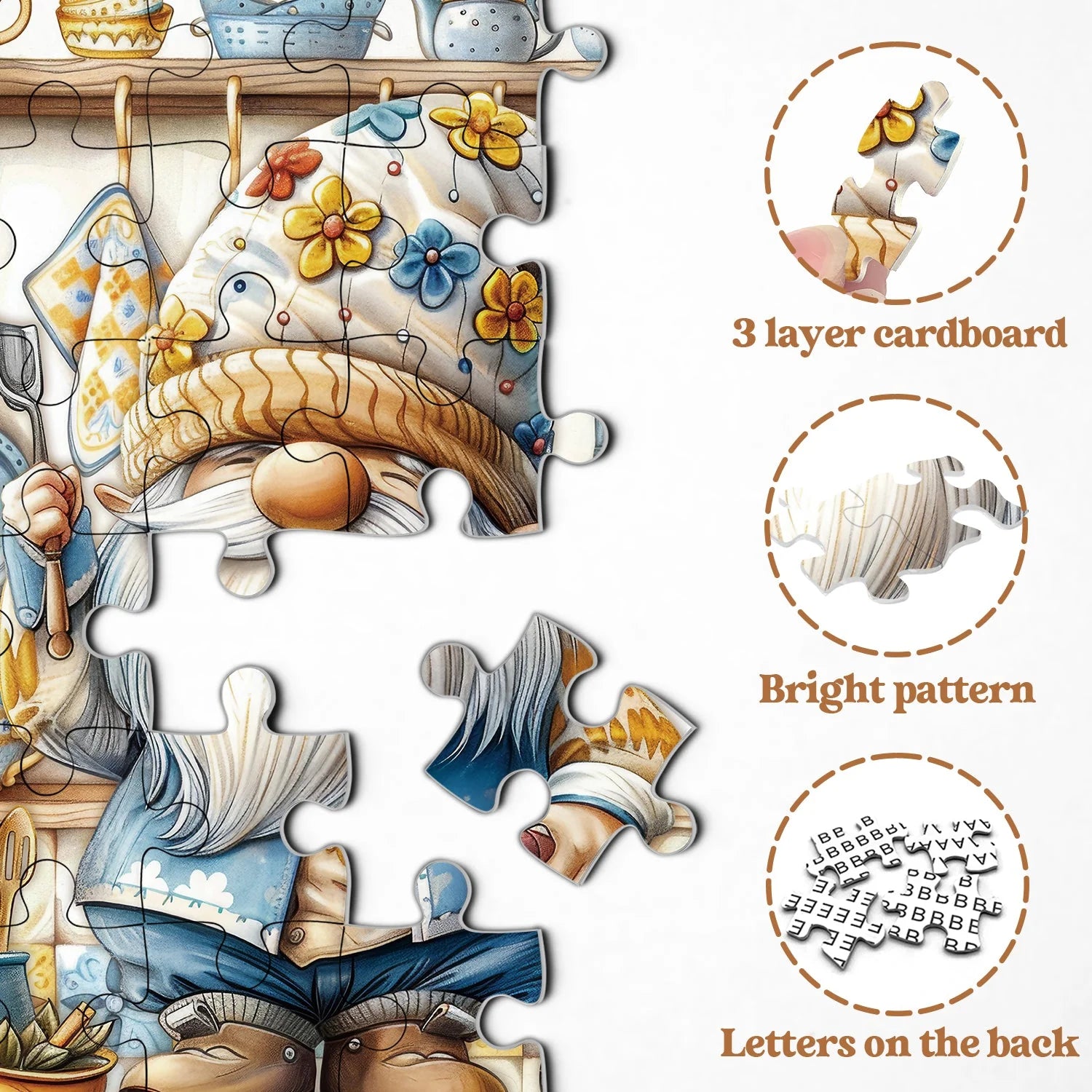 Gnome Chef Jigsaw Puzzles 1000 Pieces