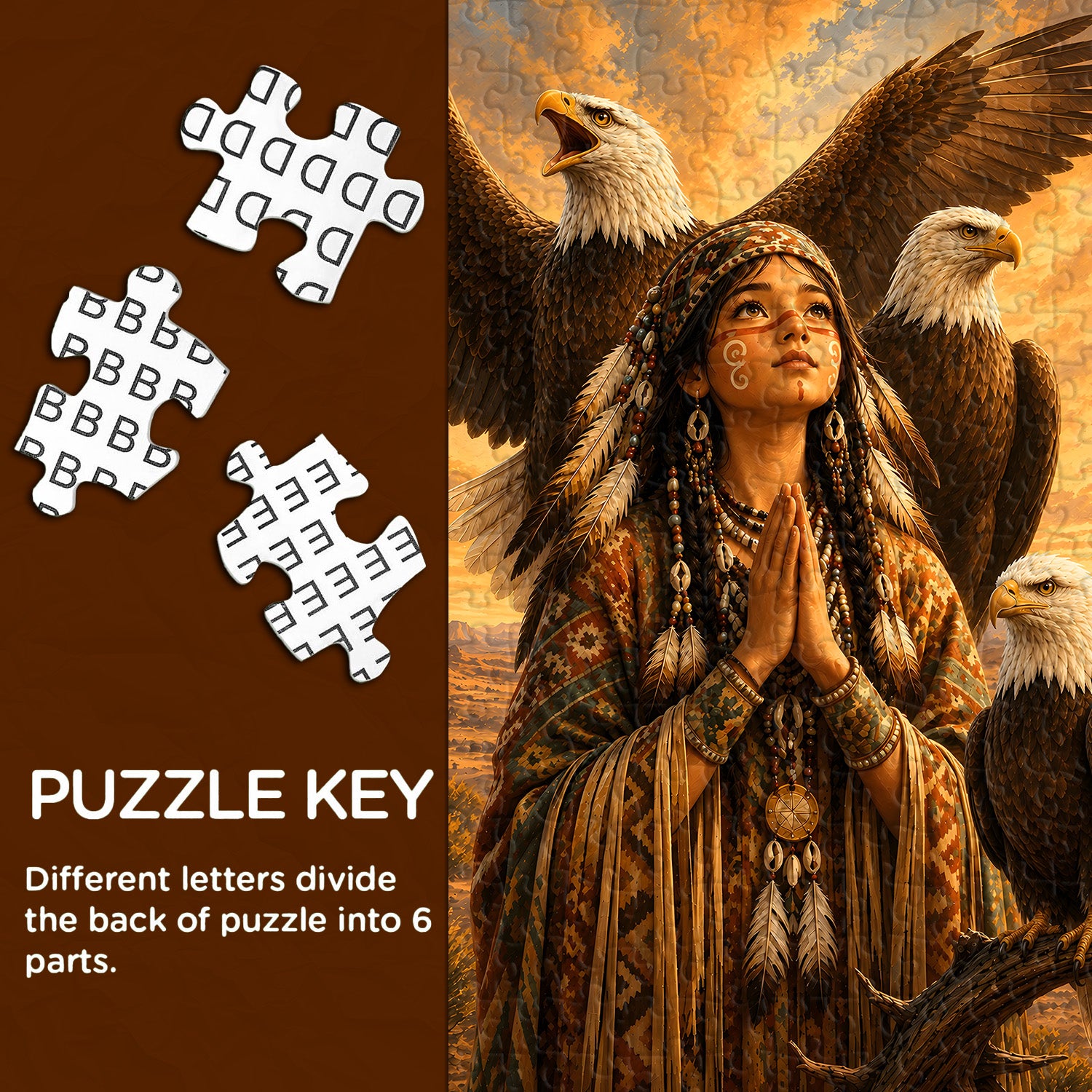 Eagle Spirit Prayer Jigsaw Puzzle 1000 Pieces