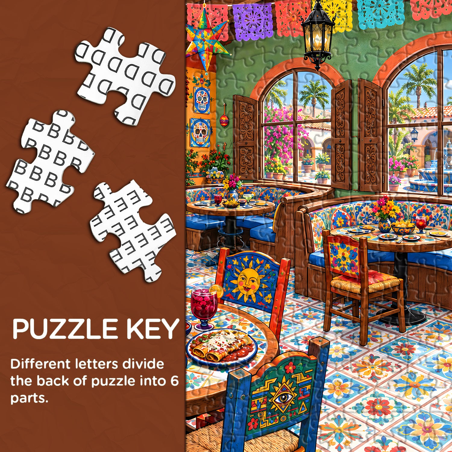 Cantina Fiesta Jigsaw Puzzle 1000 Pieces