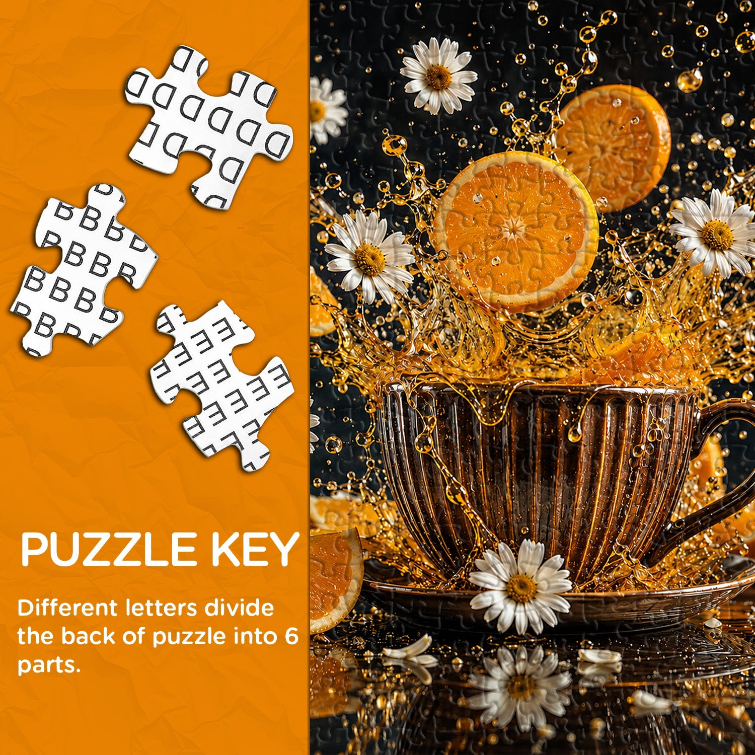 Golden Zest Jigsaw Puzzle 1000 Pieces