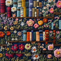 Flowers and Books Jigsaw Puzzles 1000 Pieces