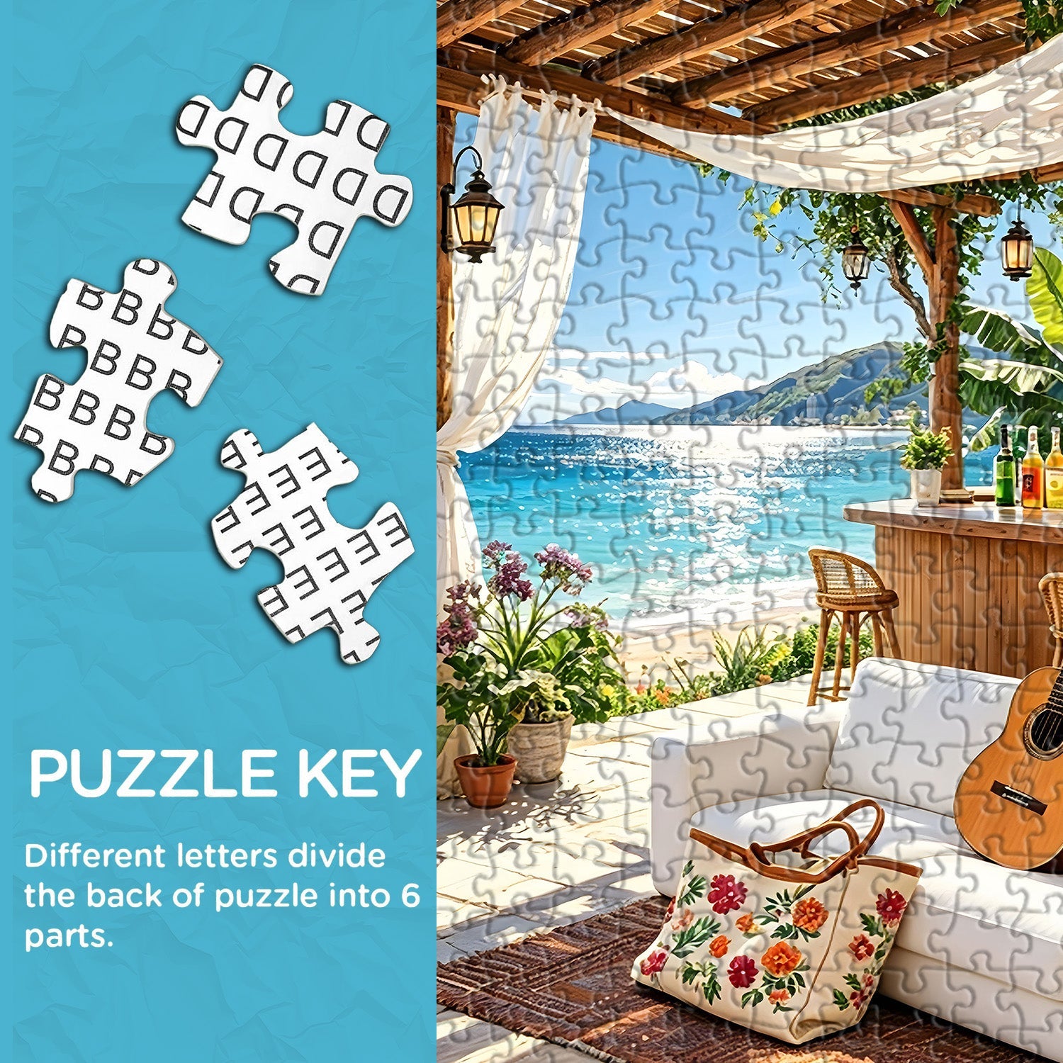 Breeze & Ocean Tunes Jigsaw Puzzle 1000 Pieces