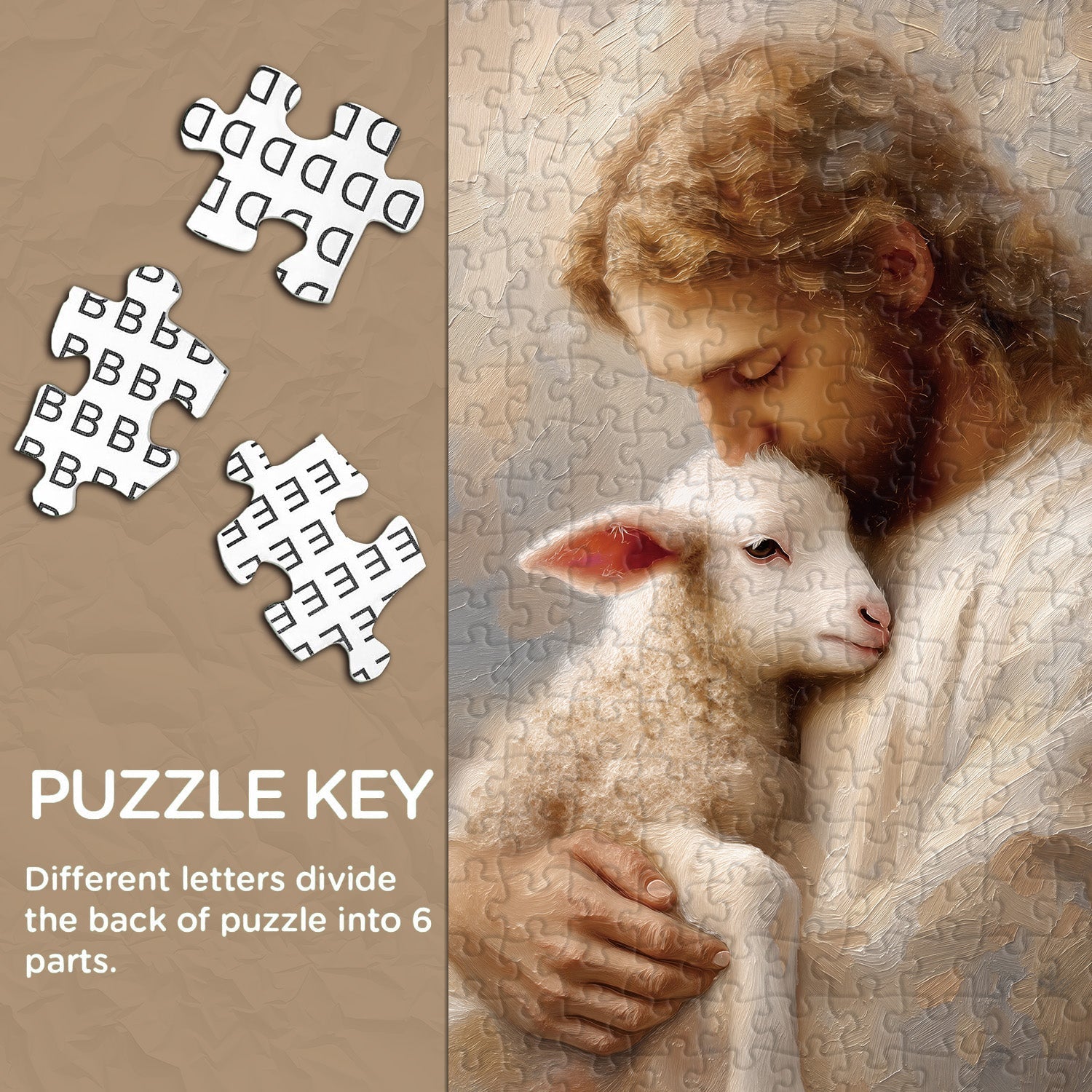 Sacred Lamb Jigsaw Puzzle 1000 Pieces