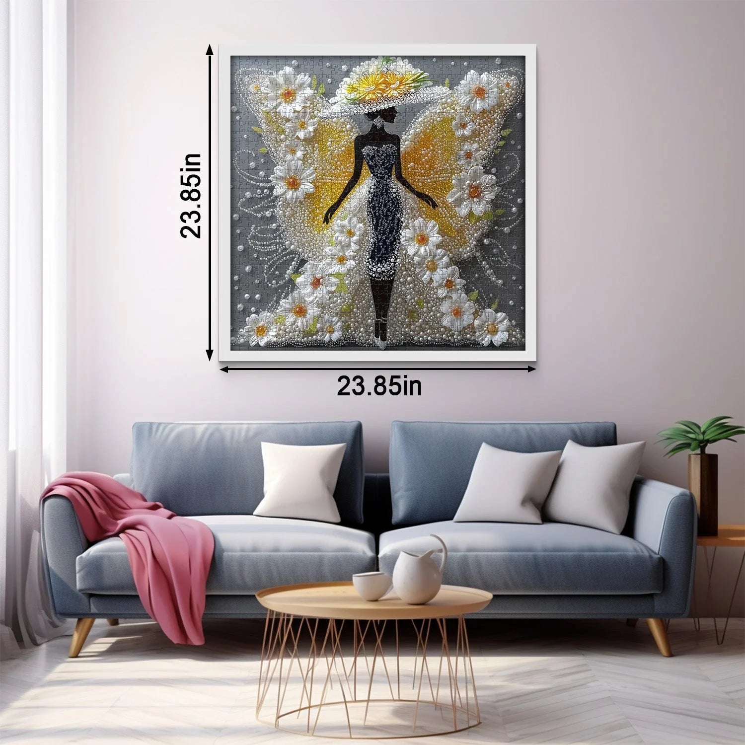 Butterfly Lady Jigsaw Puzzle 1000 piezas