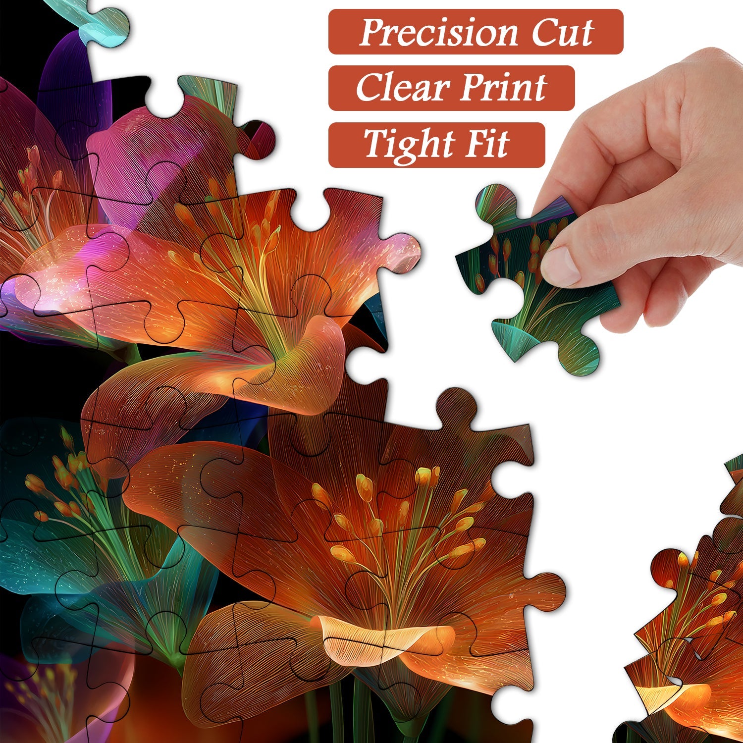Flowing Light Garden Jigsaw Puzzle 1000 Pieces