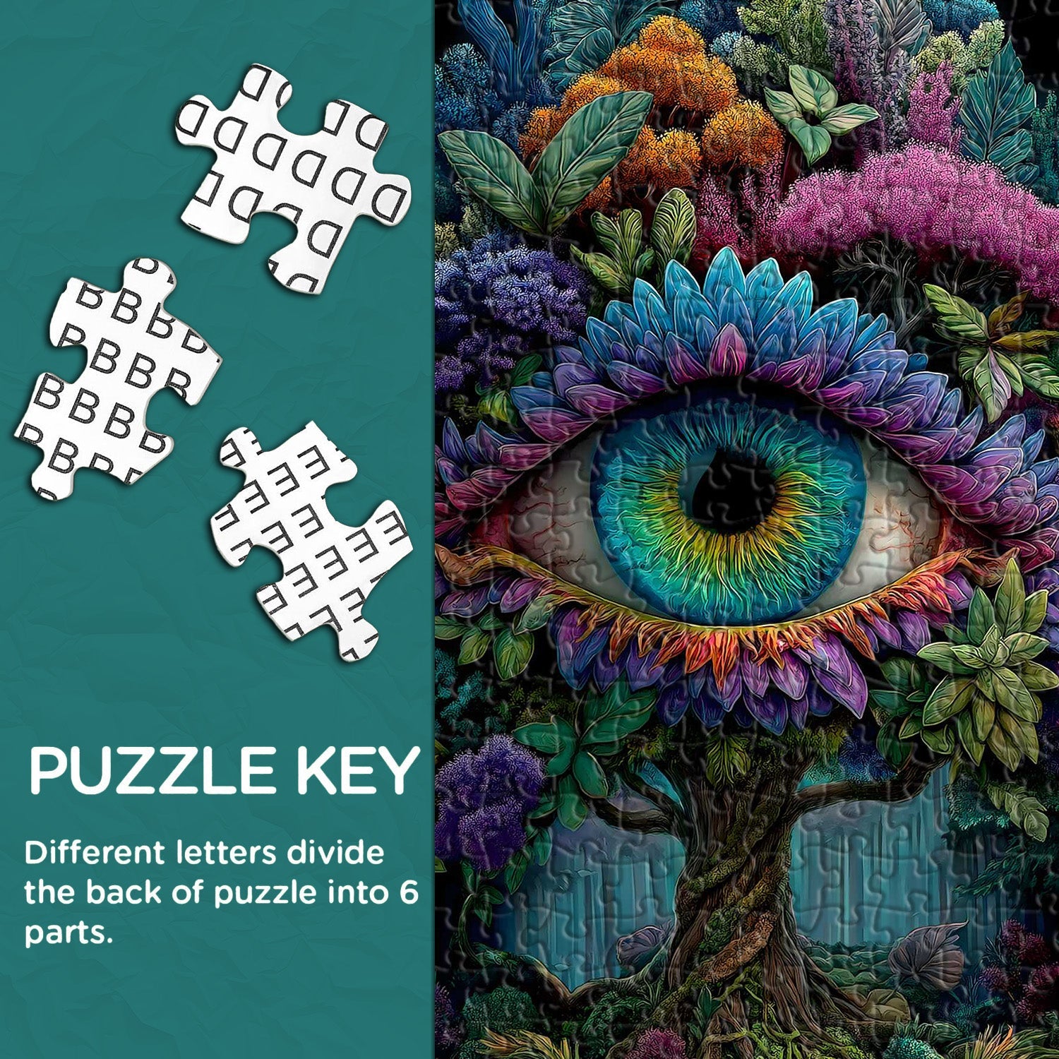 Plant Eyes Jigsaw Puzzle 1000 Pieces