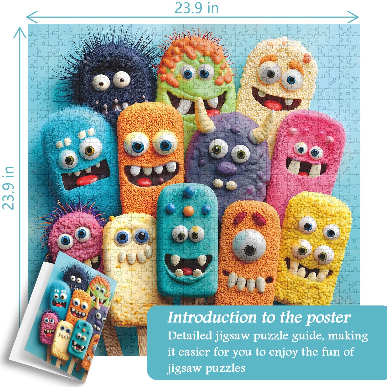 Puzzle Monster Pops Party 1000 pezzi