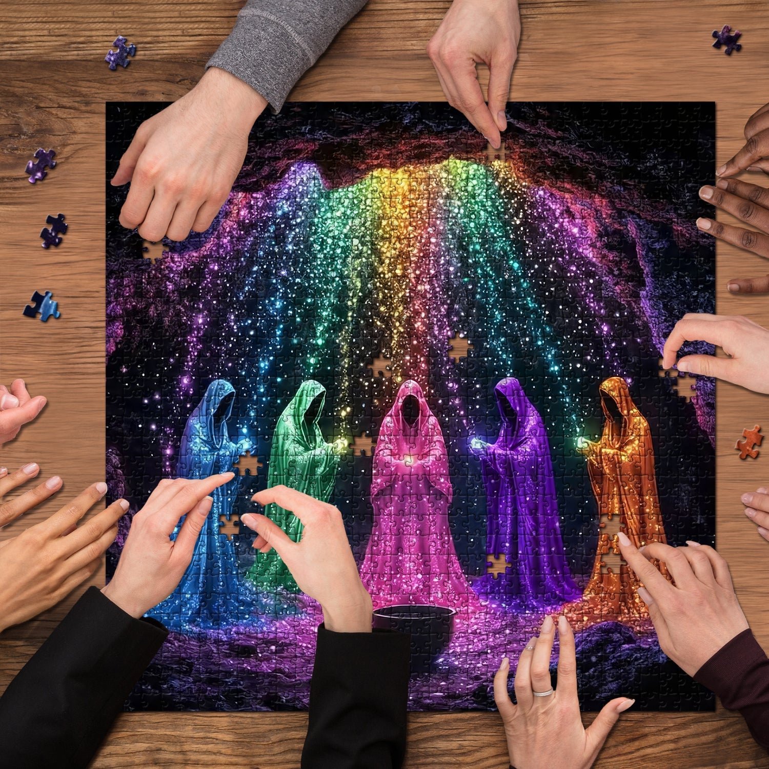 Puzzle Glowing Cave Mystics 1000 pezzi
