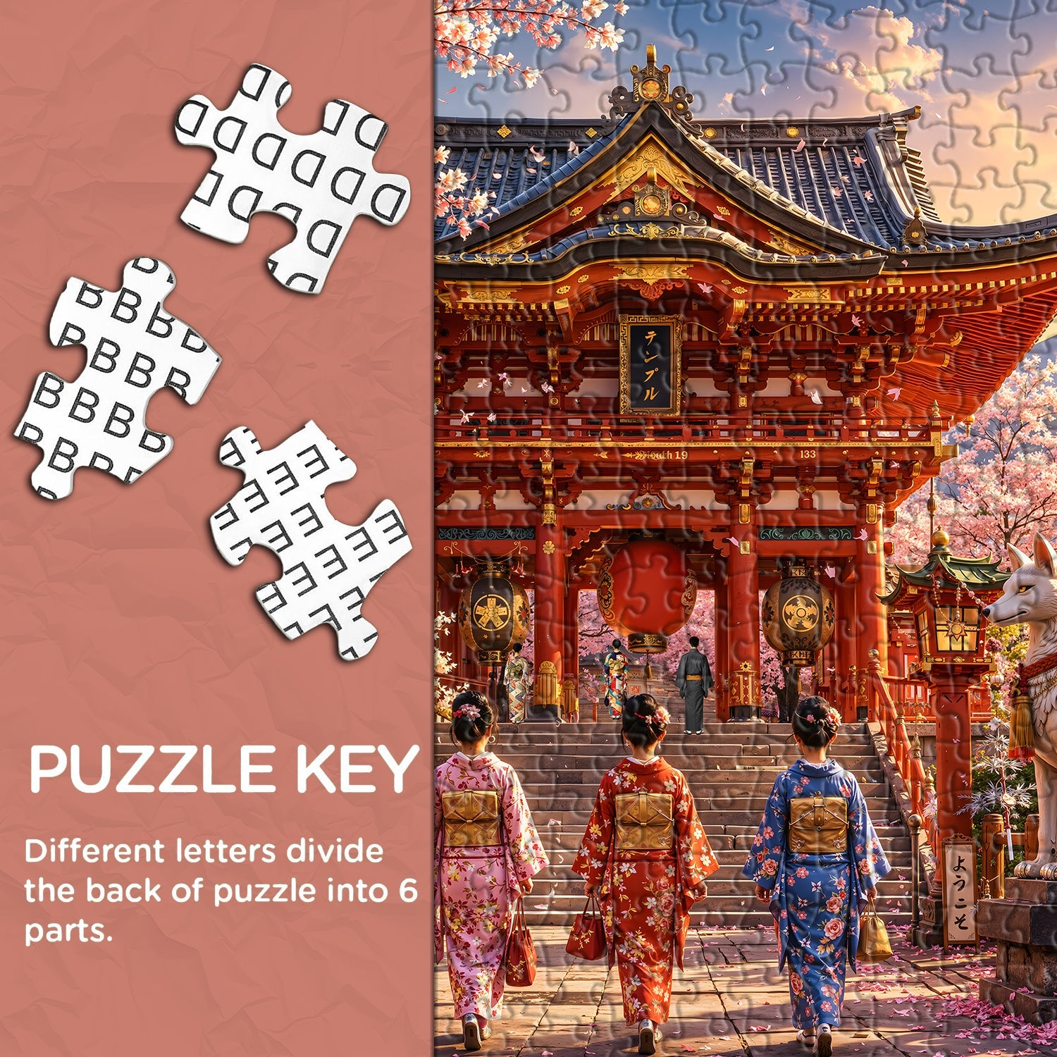 Japanese Sanctuary Jigsaw Puzzle 1000 Pieces