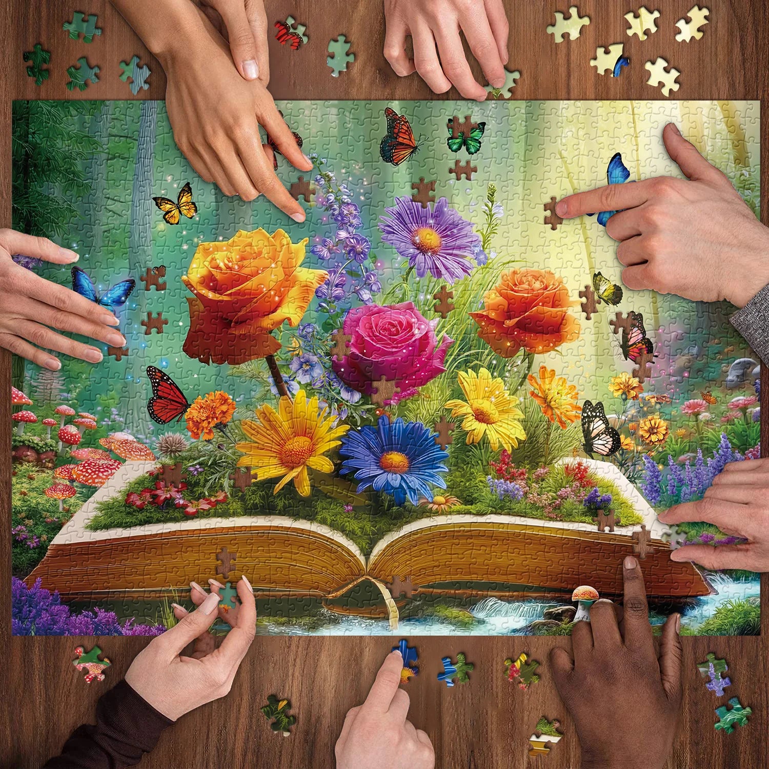 Fantasy Book Puzzle 1000 pièces