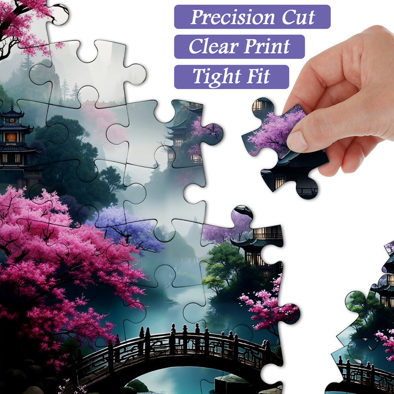 Blossom Bridge puzzle puzzle 1000 pezzi