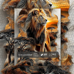 Puzzle Guardián León 1000 Piezas